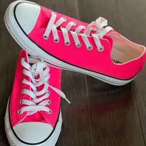 Converse Custom Pink Chuck Taylor Classic All Star Sneakers Women's Size 6.5